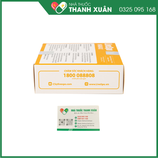 Dung dịch vệ sinh tai, mũi, họng Livespo Navax 5ml giảm sổ mũi, viêm tai, viêm xoang